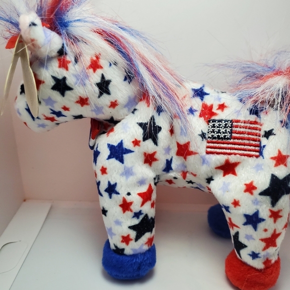 TY Beanie Baby - LEFTY 2004 the Donkey - Picture 5 of 8